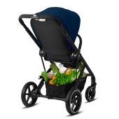 Vista della capienza del cestello portaoggetti - Passeggino Quattro Ruote Cybex Balios S Lux 2021