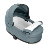 Vista della copertina apribile - Passeggino Duo Cybex Duo Balios S Lux