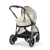 Vista diagonale con navicella - Passeggino Quattro Ruote Cybex e-Gazelle S