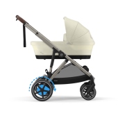 Vista laterale con navicella - Passeggino Quattro Ruote Cybex e-Gazelle S