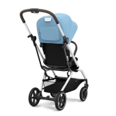 Vista diagonale posteriore - Passeggino Quattro Ruote Cybex Eezy S Twist+ 2