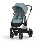 Vista diagonale del passeggino - Passeggino Duo Cybex Eos Lux