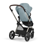 Vista posteriore del passeggino - Passeggino Duo Cybex Eos Lux