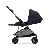 Vista laterale fronte mamma con seduta distesa - Passeggino Leggero Cybex Melio 2022