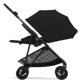 Vista laterale con schienale reclinato - Passeggino Ultraleggero Cybex Melio Carbon