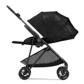 Vista laterale con schienale reclinato - Passeggino Leggero Cybex Melio Street