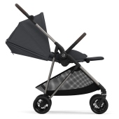 Vista laterale con schienale reclinato - Passeggino Leggero Cybex Melio