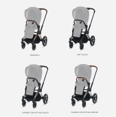 Colori dei telai - Passeggino Quattro Ruote Cybex Priam