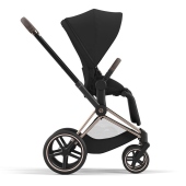 Vista laterale fronte strada - Passeggino Quattro Ruote Cybex Priam