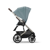 Vista fronte mamma - Passeggino Quattro Ruote Cybex Talos S Lux