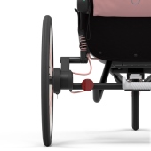Dettaglio ruote posteriori - Passeggino Tre Ruote Cybex ZENO