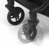 Dettaglio ruote anteriori piroettanti - Passeggino Leggero Foppapedretti Jumbo