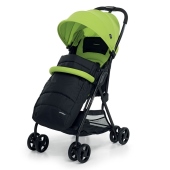 Vista del passeggino con coprigambe - Passeggino Ultraleggero Foppapedretti PiLeggero
