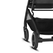 Dettaglio delle sospensioni sulle ruote - Passeggino Leggero Gb Qbit+ All-City