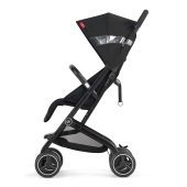 Vista laterale con cappottina aperta - Passeggino Leggero Gb Qbit+ All-Terrain