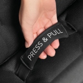 Sistema di chiusura Press and Pull - Passeggino Tre Ruote Hauck Rapid 3R