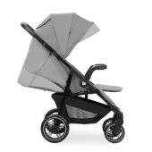 Vista laterale con schienale reclinato - Passeggino Quattro Ruote Hauck Shop N Care