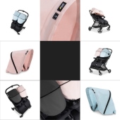 Varie configurazioni con le cappottine opzionali - Passeggino Gemellare Hauck Swift X Duo