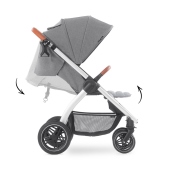 Seduta reclinabile - Passeggino Quattro Ruote Hauck Uptown