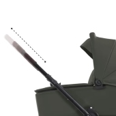 Dettaglio maniglione regolabile - Passeggino Duo Hauck Walk N Care Air Set