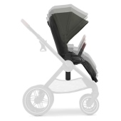 Dettaglio seduta regolabile in altezza - Passeggino Duo Hauck Walk N Care Air Set