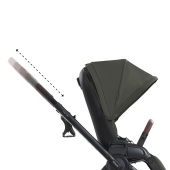 Dettaglio maniglione regolabile - Passeggino Quattro Ruote Hauck Walk N Care