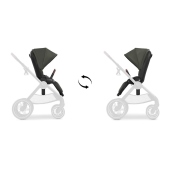 Seduta reversibile - Passeggino Quattro Ruote Hauck Walk N Care