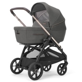 Vista con navicella installata su telaio - Passeggino Duo Inglesina Aptica System Duo