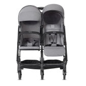 Vista frontale con sedute indipendenti - Passeggino Gemellare Inglesina Twin Sketch
