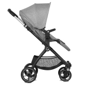 Vista laterale fronte strada del passeggino - Passeggino Duo Jan Duo Kendo Micro BB