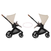 Vista della seduta reversibile - Passeggino Duo Jan Duo Muum Micro
