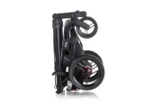 Vista laterale del telaio chiuso senza seduta - Passeggino Duo Jan Duo Rider Micro