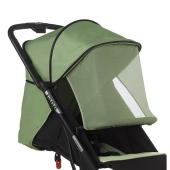 Dettaglio cappottina - Passeggino Quattro Ruote Jan Rocket Sport