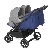 Vista con navicelle Smart opzionali - Passeggino Gemellare Jan Twinlink