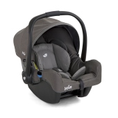 Vista del seggiolino auto iSnug - Passeggino Trio Joie Chrome Trio