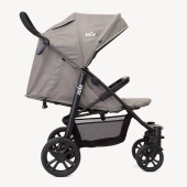 Vista laterale con schienale reclinato - Passeggino Duo Joie Litetrax E