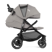 Vista laterale con cappottina reclinata - Passeggino Quattro Ruote Joie Litetrax Pro