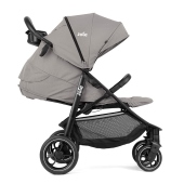 Vista laterale con schienale reclinato - Passeggino Quattro Ruote Joie Litetrax Pro