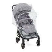 Vista con parapioggia incluso applicato sul passeggino - Passeggino Ultraleggero Joie Tourist