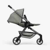 Vista laterale con schienale reclinato - Passeggino Quattro Ruote Joolz Hub2