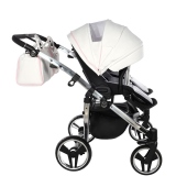 Vista laterale con seduta passeggino - Passeggino Gemellare Junama Diamond Candy Gemellare