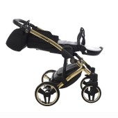 Vista laterale con schienale reclinato - Passeggino Trio Junama Diamond Exclusive 2.0