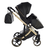 Dettaglio coprigambe incluso - Passeggino Trio Junama Tailor