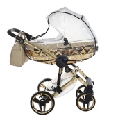 Parapioggia incluso - Passeggino Trio Junama Hand Craft Glitter