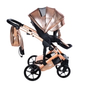Dettaglio finestrella osservabimbo - Passeggino Trio Junama Hand Craft Glossy