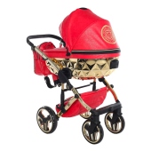 Dettaglio ricamo cappottina - Passeggino Trio Junama Hand Craft Hero