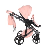 Vista laterale fronte strada - Passeggino Trio Junama Hand Craft