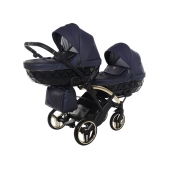 Vista con navicelle - Passeggino Gemellare Junama Saphire Slim Gemellare