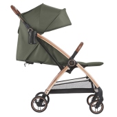 Vista laterale con schienale reclinato - Passeggino Leggero KikkaBoo Joy