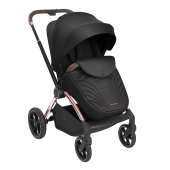 Vista con coprigambe  - Passeggino Duo KikkaBoo Kara